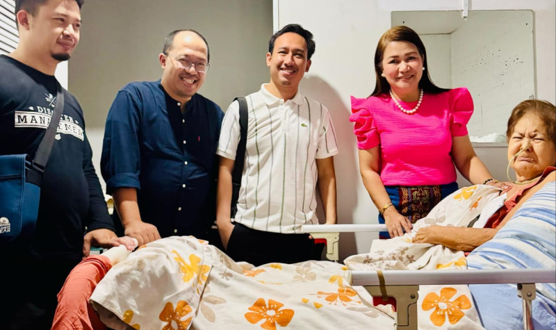 Mengunjungi Cheers Nursing Home di Quezon City, Filipina. (Ist)