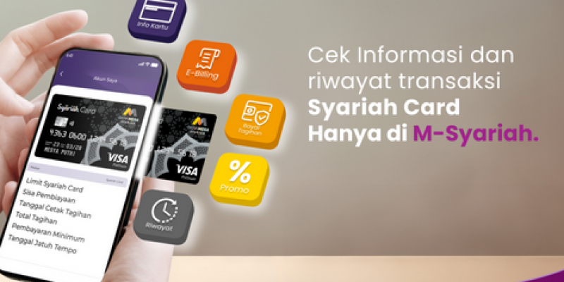 M-Syariah terpadu untuk pembayaran cashless. (Ist)