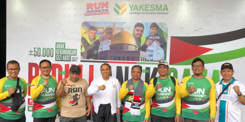 Run for Humanity (26/1) di Jakarta. (Ist)