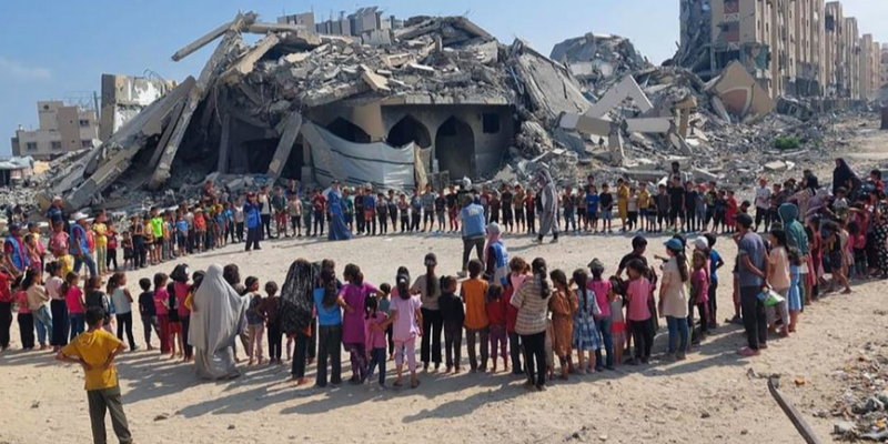 Pendampingan psikologi mengatasi trauma bagi anak-anak Gaza yang menjadi prioritas. (UNRWA)