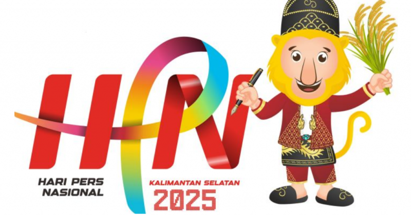 Logo HPN 2025 Kalimantan Selatan. (Ist)