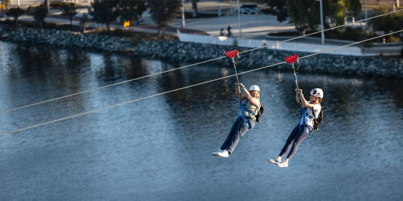 Melintasi Swan River bersama Matagarup Zip and Climb. (Ist)