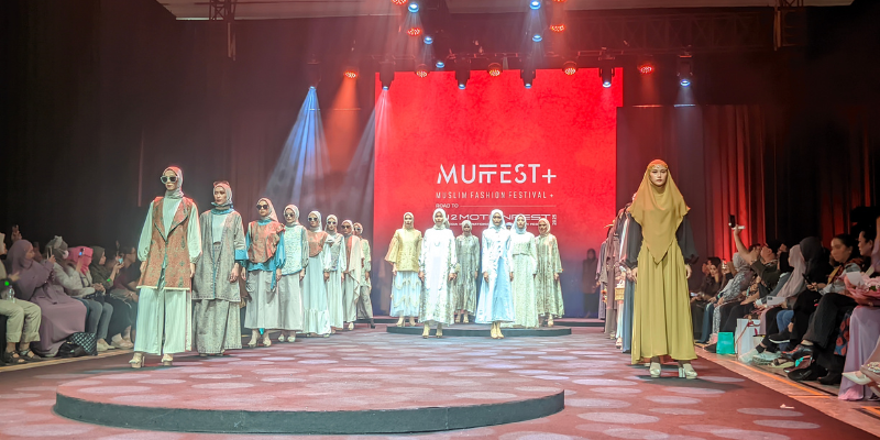 Merayakan kreativitas tanpa batas di MUFFEST+ 2025. (FARAH/Rizqia)