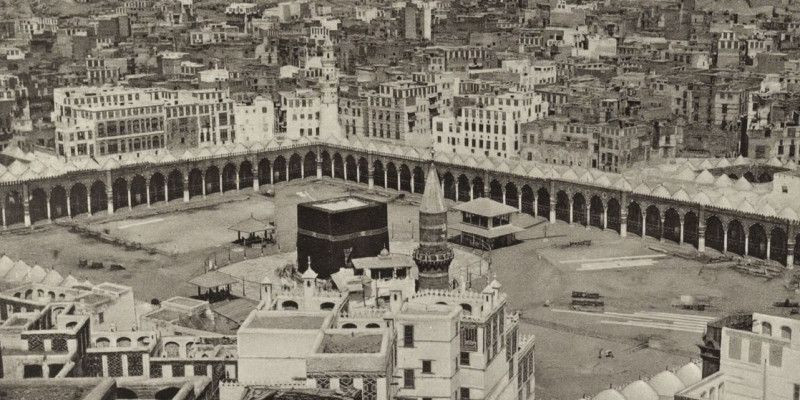 Makkah sekitar tahun 1887. (Dok. Library of Congress)